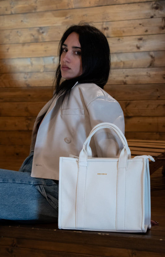Borsa Regina Schrecker white
